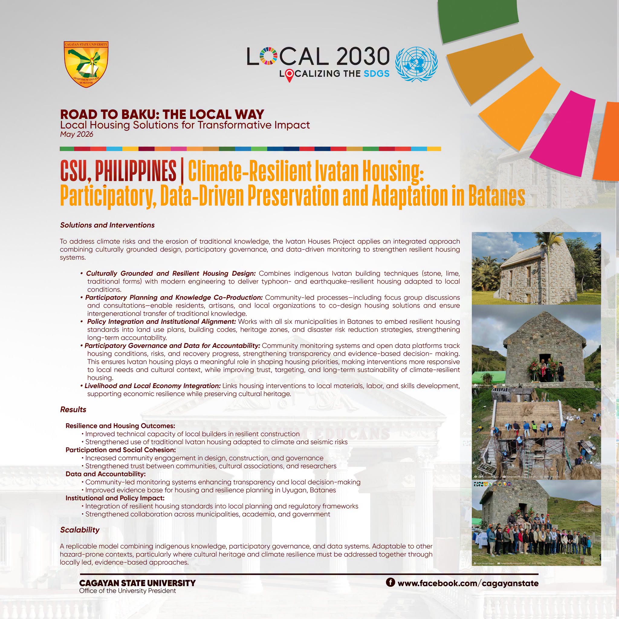  UN LOCAL2030 COALITION FEATURES CSU INNOVATIONS AS GLOBAL MODELS FOR SUSTAINABLE DEVELOPMENT photo 3